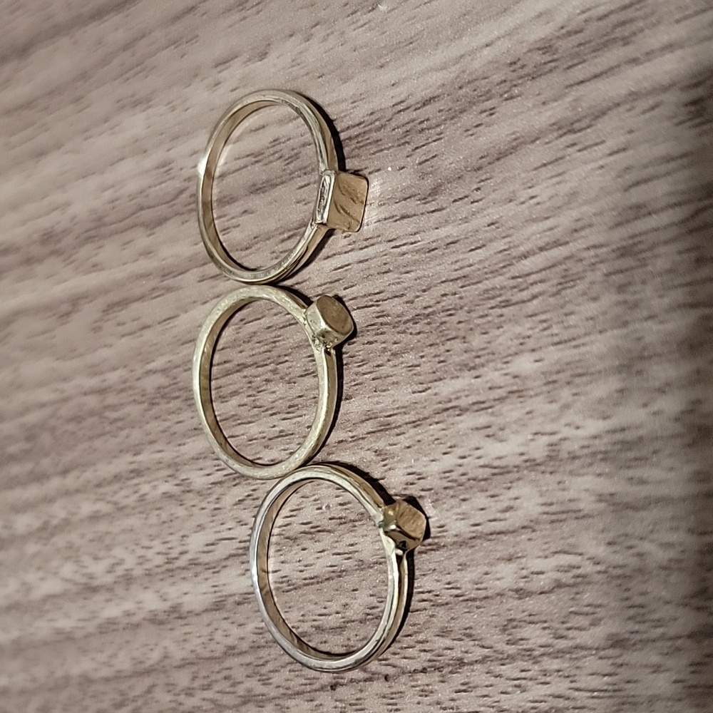 Gold Tone Ring Bundle - Picture 2 of 4
